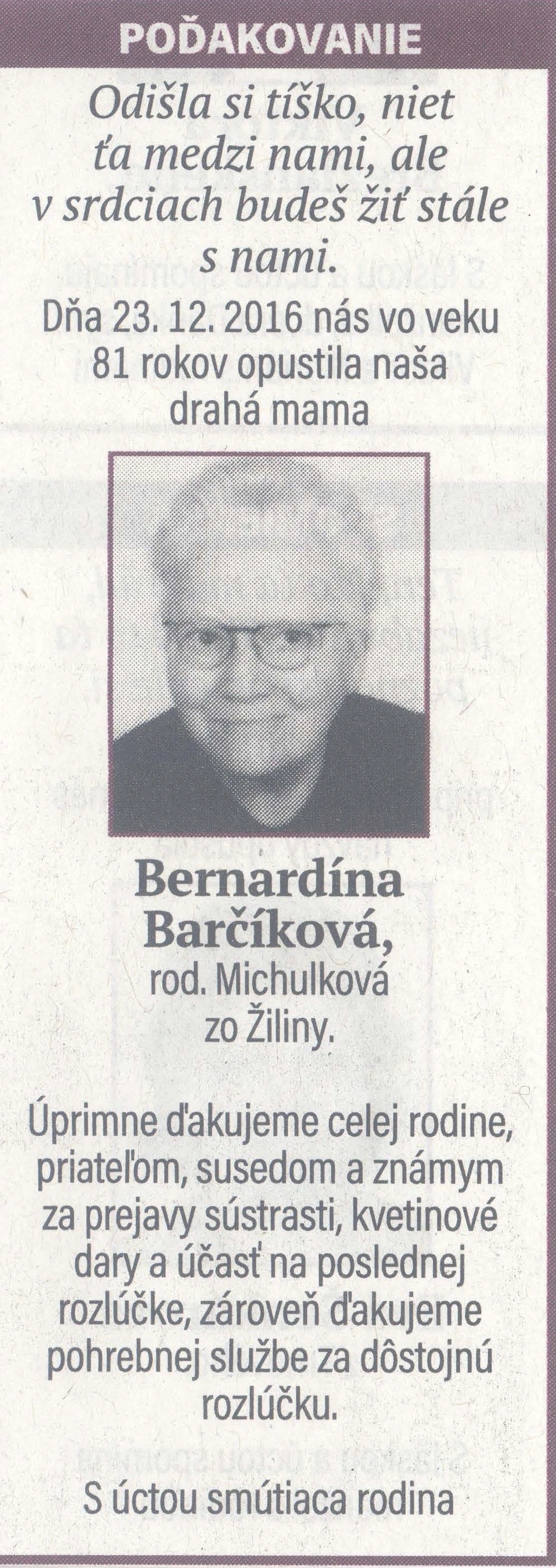 Poďakovanie 272 - pohrebné služby LAuK